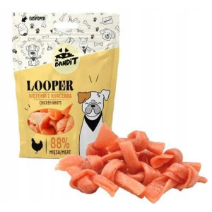MR.BANDIT LOOPER gardums suņiem Mezgli no vistas gaļas 500g